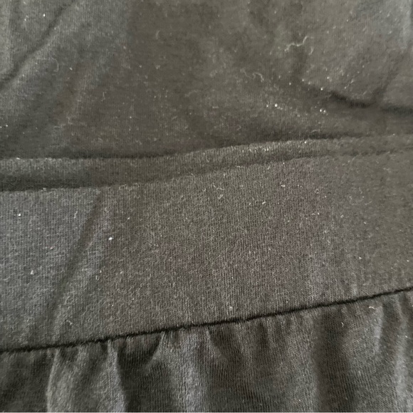 Lane Bryant Size 22/24 Black Maxi Skirt with 16 Inch Slit on Both Sides - Picture 4 of 5